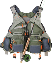 Fly Fishing Vest Pack Adjustable for Men and Women - £47.74 GBP