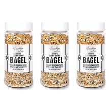 3XL 10 oz Bottle Everything Bagel Sesame Seasoning Blend Sea Salt Garlic... - £20.65 GBP