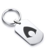 Stainless Steel Aquaman Dog Tag Keychain - £7.86 GBP