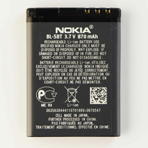 Nokia BL-5BT BL5BT Battery Original Genuine 7510S N75 N76 2600 2605 2760 6120 - £6.15 GBP