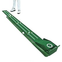 Golf Putting Mat Slim Compact 7.7-Inch Wide Single Hole – 8.5 Feet Long ... - $363.34