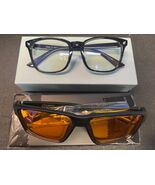 Titan &amp; LivHo Blue Light Blocking Glasses Lot Men’s UV400 Anti-Blue Light - $63.36 CAD