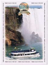 Postcard There&#39;s Magic In The Mist Maid Of The Mist Niagara Falls Ontario - $0.71