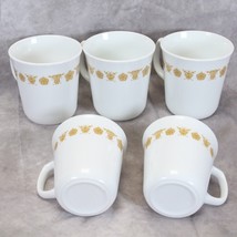 Corning Corelle Butterfly Gold Cups Mugs Lot of 5 - £20.68 GBP