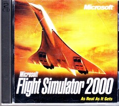 Microsoft Flight Simulator 2000 (2 Disc. set) - £7.76 GBP