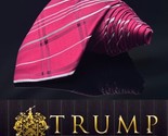 DONALD J TRUMP STRIPED RED MEN&#39;S Neck Tie W3.5” BY L59.5” - $141.28 CAD