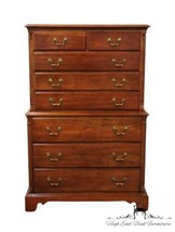 NATIONAL / MT. AIRY Solid Cherry Early American Traditional Style 37&quot; Chest o... - £1,180.36 GBP
