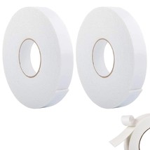 2 Pc Double Sided Heavy Duty Mounting Foam Tape Adhesive 3/4&quot; x 16 FT Pe... - $24.99