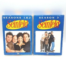 Seinfeld Season 1-3 DVD Set 8 Discs TV Comedy Show Exclusive Special Features - £13.23 GBP
