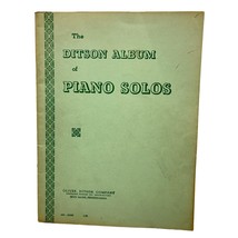 The Ditson Album of Piano Solos Vintage Songbook Sheet Music 1942 Oliver... - $14.89