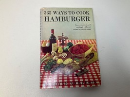 365 Ways to Cook Hamburger Cookbook by Doyne Nickerson, 1960, HC w/ Dust... - £7.76 GBP