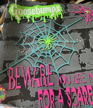 Vintage Goosebumps 3 Ring Binder Notebook &quot;Beware You Are In For A Scare&quot; - $9.95