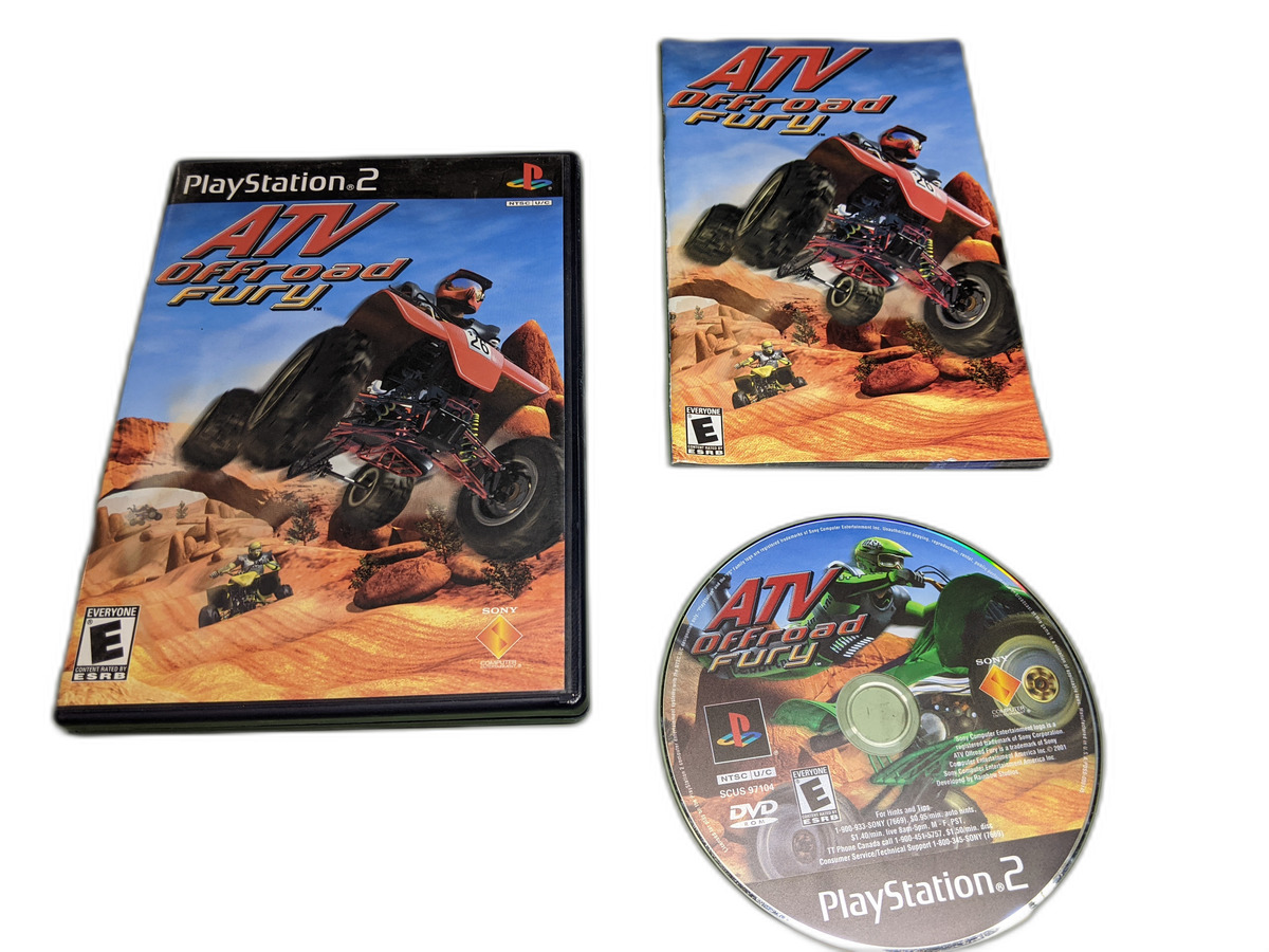 ATV Offroad Fury Sony PlayStation 2 Complete in Box - $5.70 ATV Offroad Fury Sony PlayStation 2 Complete in Box - $5.70