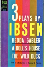 Ibsen - 3 Plays Hedda Gabler, A Doll&#39;s House &amp; The Wild Duck, Paperback Book - £2.34 GBP