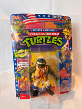 1991 Playmates Toys Lieutenant Leo Tmnt Action Figure In Pack Unpunched - £71.18 GBP