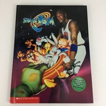 Scholastic Space Jam Hardcover Book Tune Squad VS Monsters Vintage 1996 - £12.43 GBP