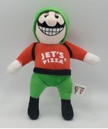 Jet’s Pizza 9&quot; Mascot Rocket Man Stuffed Plush A.E. Graphics Promotional - $400.23 MXN