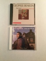 Lot of 2 George Benson CDs:  The Best, That&#39;s Right - £5.68 GBP