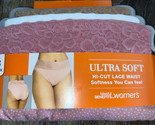 Warner&#39;s Women&#39;s Hi-Cut Underwear Panties Polyester Blend 3-Pair Lace (F... - $22.02