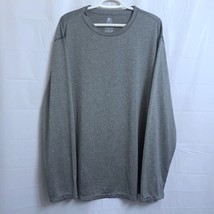 Starter Long Sleeve Polyester Pullover T-Shirt Men&#39;s XXXL 3XL Grey - £6.22 GBP