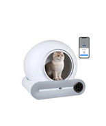 Automatic Smart Cat Litter Box Self Cleaning Fully Enclosed Pet Toilet c... - $371.36