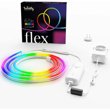 Flex App-Controlled Flexible Light Tube Rgb 16 Mil Colors 6.5' (4 Pack) - £288.68 GBP