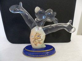 Disney Bradford Exchange “Perfectly Huggable” Glass Figurine  - $50.00