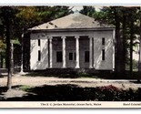 BC Jordan Memorial Ocean Park Maine ME DB Postcard U8 - $2.92