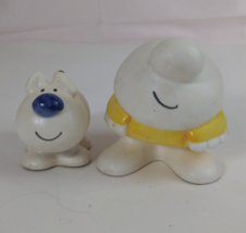 Vintage 1979 Universal Press Syndicate Ziggy &amp; Dog Salt &amp; Pepper Shakers... - $11.63