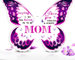 Mother&#39;s Day Gifts for Mom from Daughter Son, Butterfly-Shaped Acrylic K... - $23.28