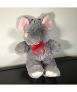 KellyToy baby Elephant  Gray Soft 17 inch tall Plush stuffed animal. Nice! - $13.86