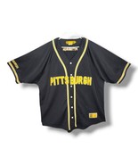 Vintage Pittsburgh Baseball Fan Jersey Embroidered Benjamin Jordan Size ... - £31.38 GBP