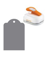 NIP Fiskars Tag Maker Punch Simple Makes 3” Tags w/20 Eyelets NEW $40 - $19.75