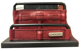 Rolodex Desk Card Holder - Leather - $15.85