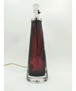 RARE Very Large Mid Century Modern CARL FAGERLUND ORREFORS Art Glass Tab... - $650.00