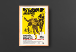 Butch Cassidy &amp; the Sundance Kid Film Poster (1969) - £11.68 GBP+