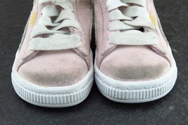PUMA Toddler Girls 5 Medium Pink Fashion Sneakers Suede 1018 - $21.78