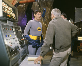 Adam West in Batman in costume without mask on set batcave 16x20 Poster - $19.99