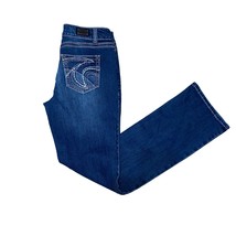 Wired Heart Boot Cut Mid Rise Denim Blue Jeans Size 29 - £17.65 GBP