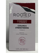 ROOTED RITUALS Ginger Root + Vitamin E Cooling &amp; Strengthening Tonic New - £11.21 GBP