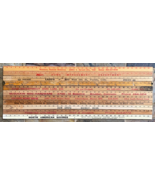 Vintage Lot of 11 Wooden Advertising Yard Sticks Rulers - 36&quot; - K Mart, ... - $103.45 CAD
