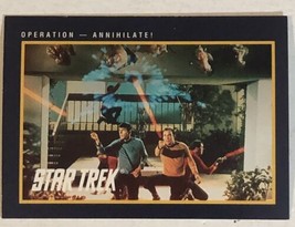 Star Trek Trading Card 1991 #55 William Shatner Leonard Nimoy - £1.55 GBP