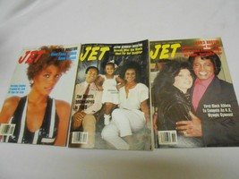 Another Vintage Lot Jet Magazine James Brown, Whitney Huston, Jayne Kennedy,  - £20.58 GBP