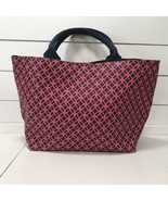 Dabney Lee Large Tote Bag Navy Blue &amp; Pink Color Polyvinyl - €17,19 EUR