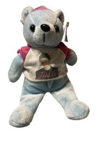 NSYNC Justin Blue Bear Beanie Plush ~ Vintage 2000 - $12.77