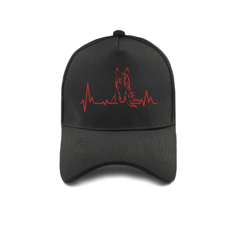 Heartbeat of  Baseball Caps Adjustable Fashion Unisex Hats Summer Women Girl Out - £120.14 GBP