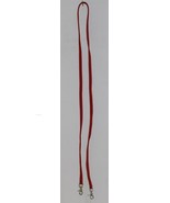 Unbranded 3854 Nylon Roper Rein Red Color Seven Feet Long - £12.86 GBP