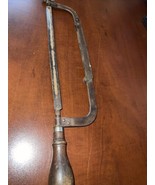 Vintage union hardware co 10” -14” adjustable hacksaw with wooden handle - €19,18 EUR