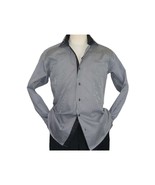 Mens Shirt J.Valintin Turkey Usa Egyptian Cotton Axxess Style 1f94-06 Black - $79.99