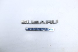 2005 SUBARU IMPREZA SUBARU IMPREZA REAR TRUNK EMBLEM LETTERS U0394 image 4